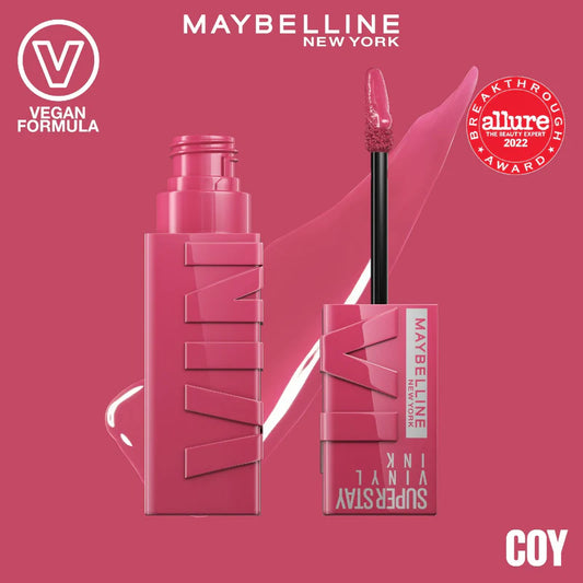 Maybelline New York Super Stay Vinyl Ink long lasting Liquid Lipcolor - lipstick