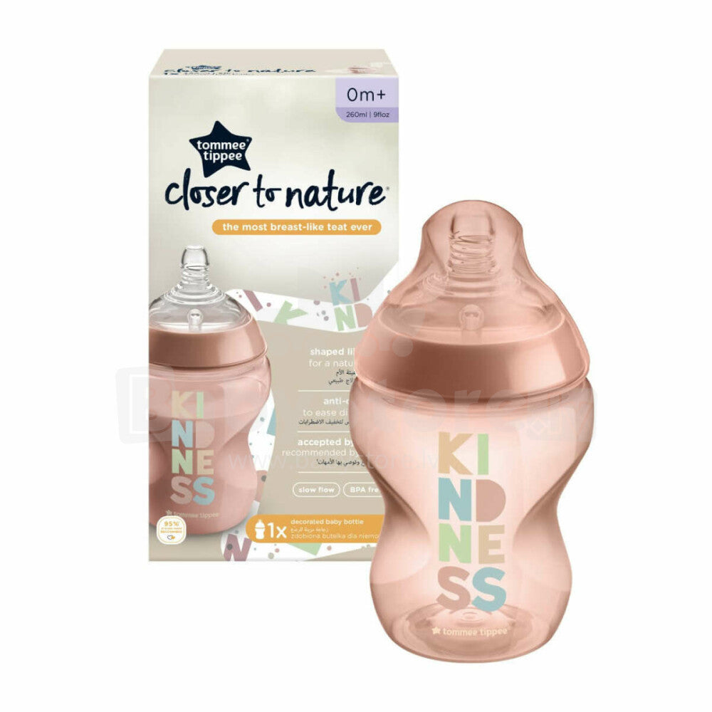Tommee Tippee Bottle 260ml pink