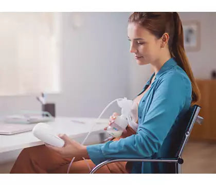 Avent Philips Electric breast pump with nipple stimulation