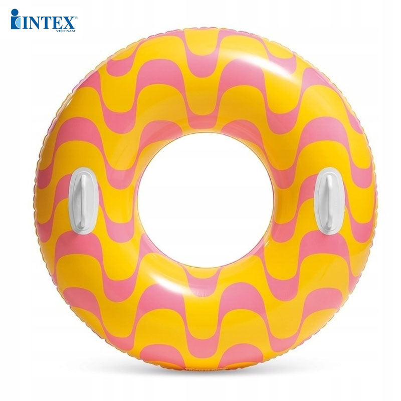 Intex Swim Ring With Handles Assorted 91cm