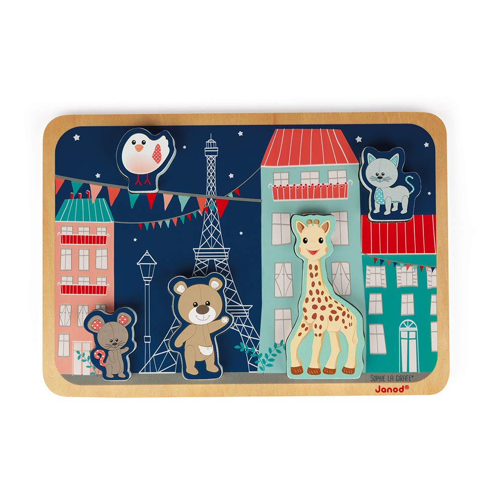 Janod Sophie La Girafe Chunky Puzzle
