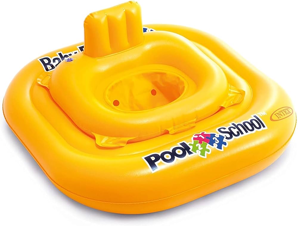 Intex Deluxe Baby Float Pool School Step1 79 x 79 x cm - 1+ Years