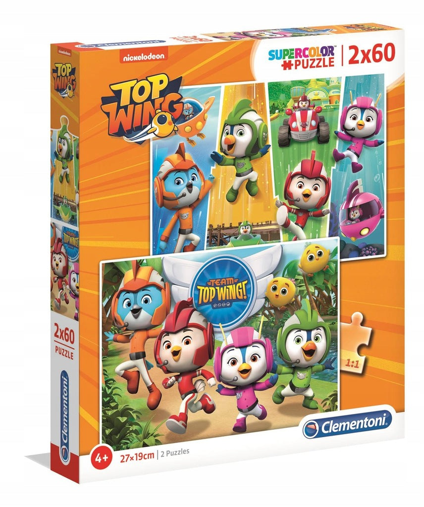 Clementoni Puzzle Top Wing 2x60 pcs