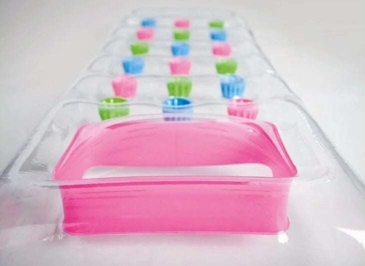 Intex 18 pocket suntanner mat, clear 188x71Cm