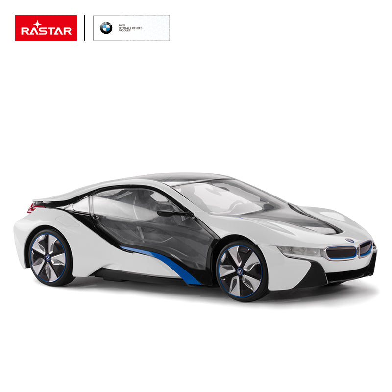 Rastar 1:14 Bmw I8 Car With Steering Wheel Controller