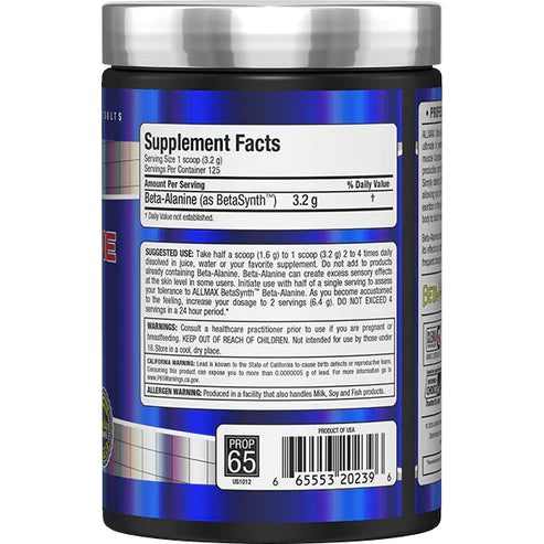 Allmax Beta Alanine 125srv