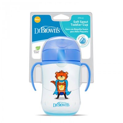 Dr. Brown's Sippy FREE Cup 270ml soft spout 9m+