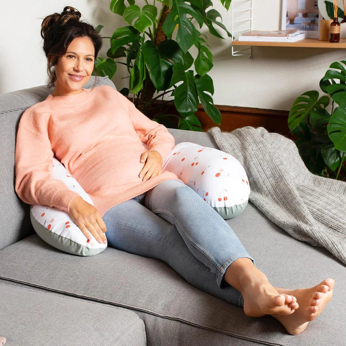 Doomoo BUDDY - CHERRIES GREEN