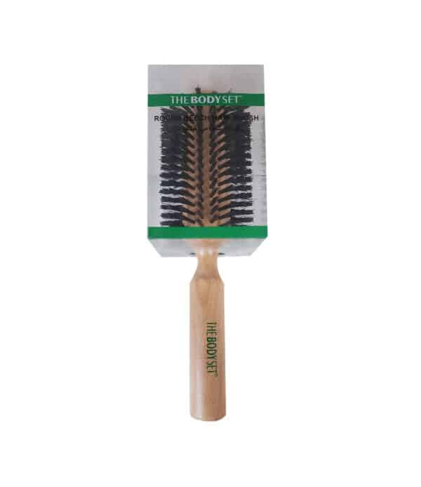 The Body Set Big Round Beech Hair Brush