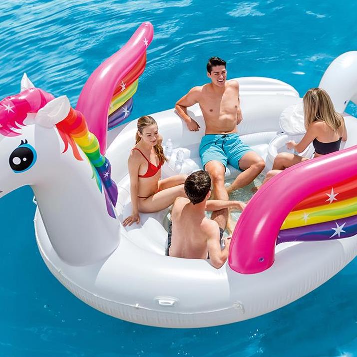 Intex Unicorn Party Island 503 x 335 x 173cm