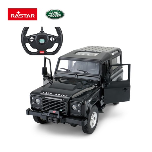 Rastar Land Rover Defender 1:14 R/C Car Black