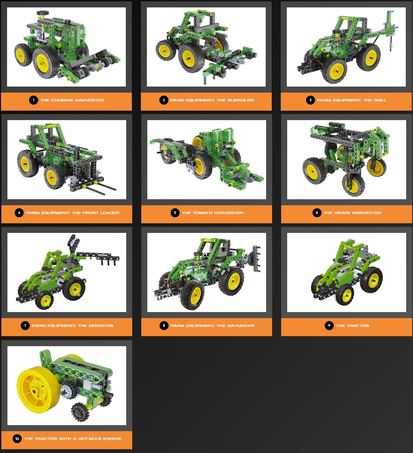 Clementoni - Build - Mechanics Laboratory - Farm Equipment