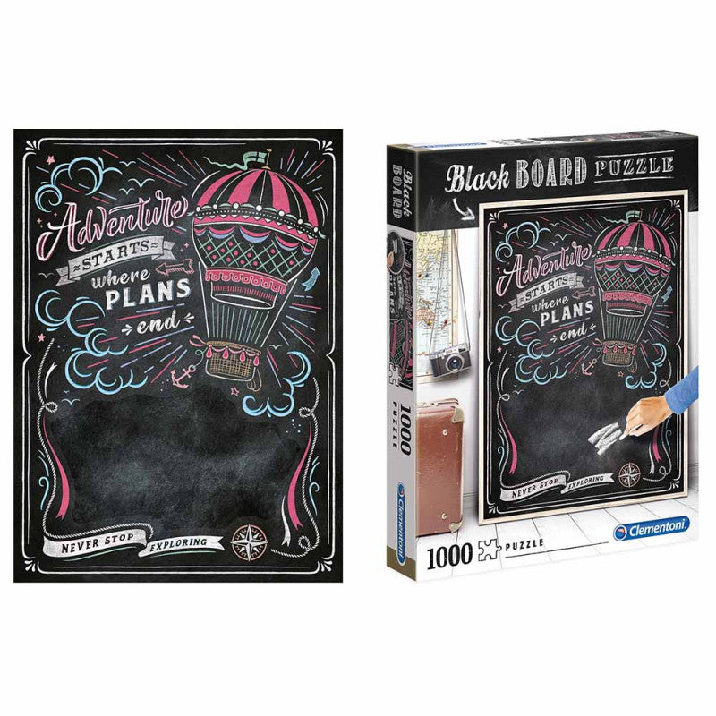 Clementoni Puzzle Blackboard Travel 1000 pcs