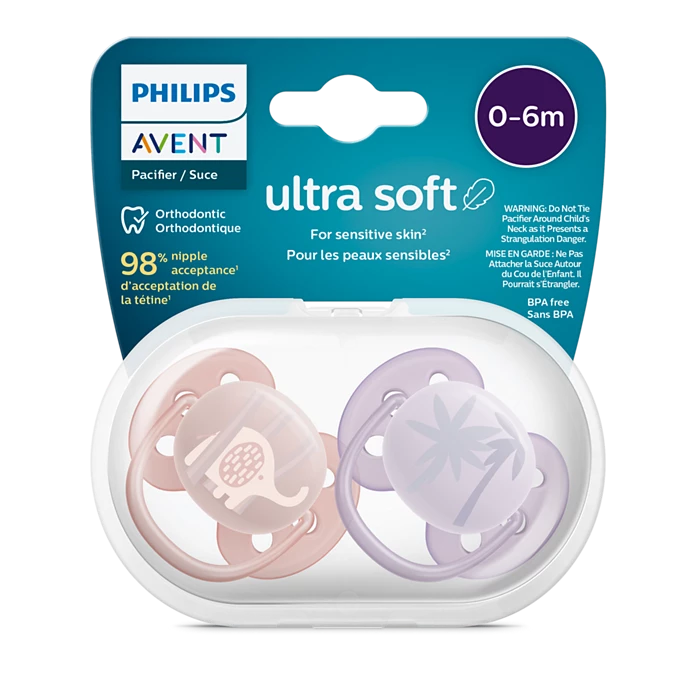 Avent Ultra Soft Pacifier 0-6M