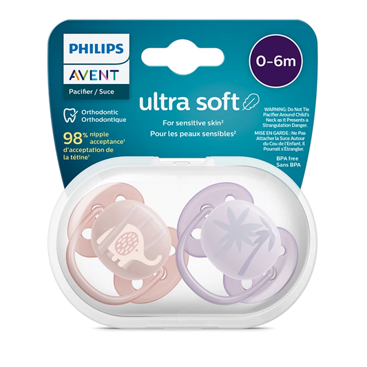 Avent Ultra Soft Pacifier 0-6M