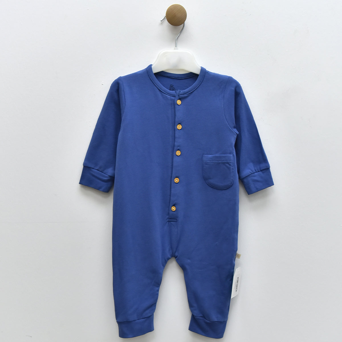 WOGİ Boy 9-12 Months Basic Front Buttoned Overalls