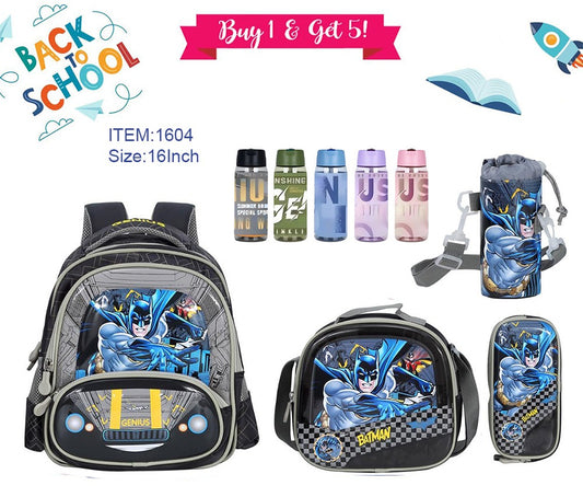 Character Backpack 41cm 5pcs Set