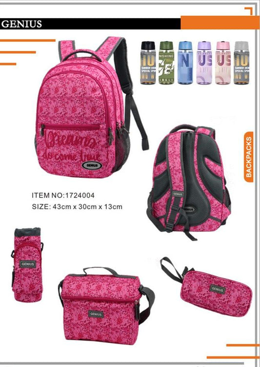 Backpack 43cm 5pcs Set