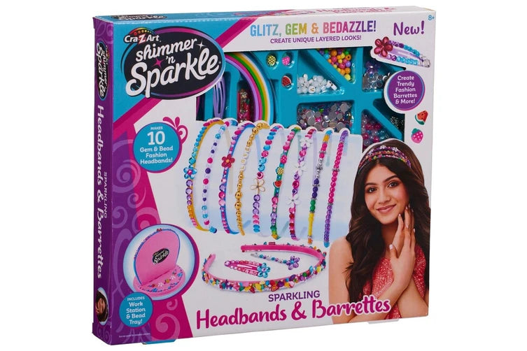 Cra-Z-Art Shimmer N Sparkle Sparkling Headbands & Barrettes