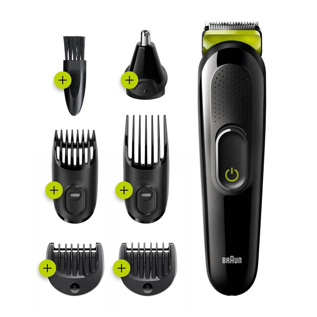 Braun All-in-one trimmer 3 for Face, Hair, and Body, 6-in-1