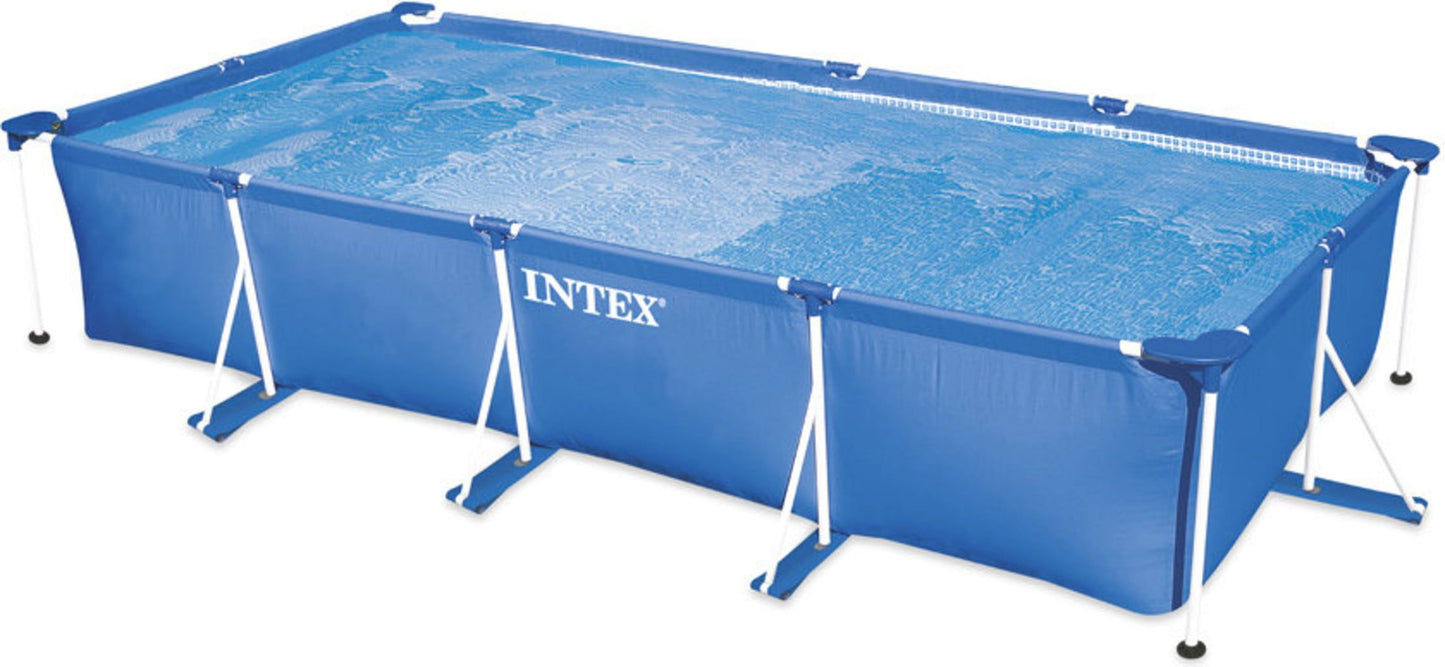 Intex Rectangular Frame Pool 450x220x84cm, without Filter pump
