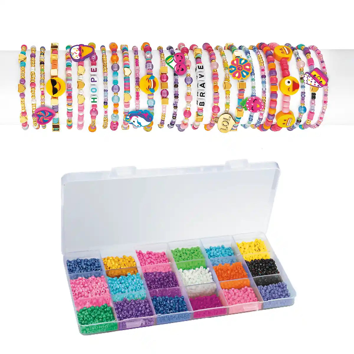 (CRAZART) SHIMMER N SPARKLE BEAD MANIA FRIENDSHIP STUDIO