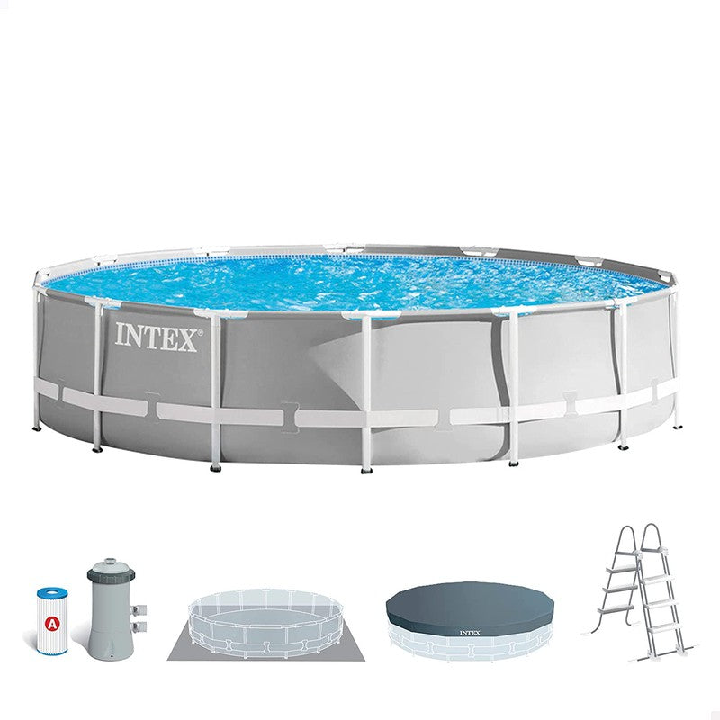 Intex Prism Frame Round Pool Set, 427x107cm
