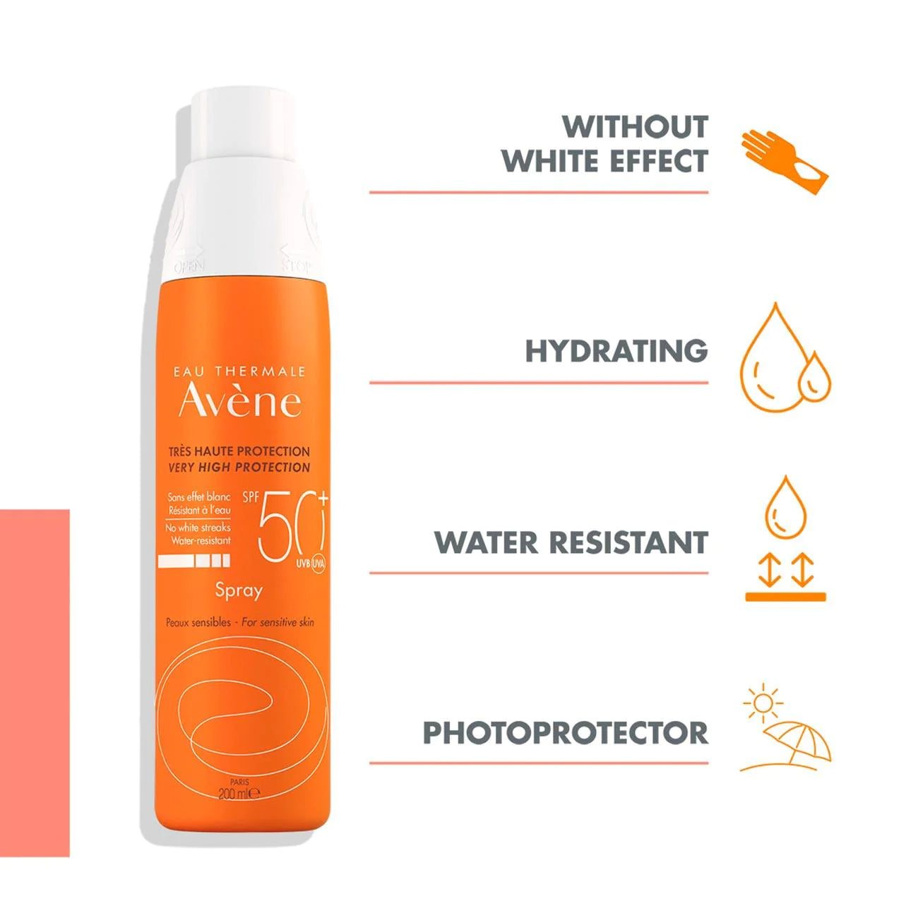 AVÈNE Very High Protection Spray SPF50+ - Sensitive Skin