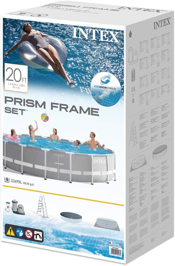 Intex Prism Frame Pool Set, 610x132cm