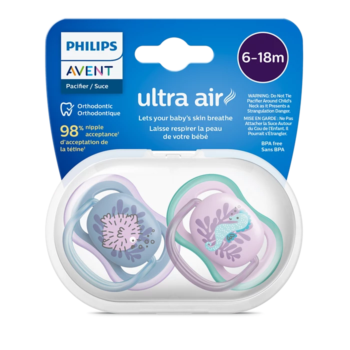 Avent Ultra Air Pacifiers 6-18m