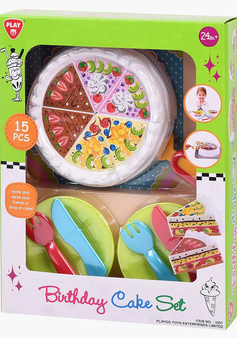 Playgo Birthday Cake Playset