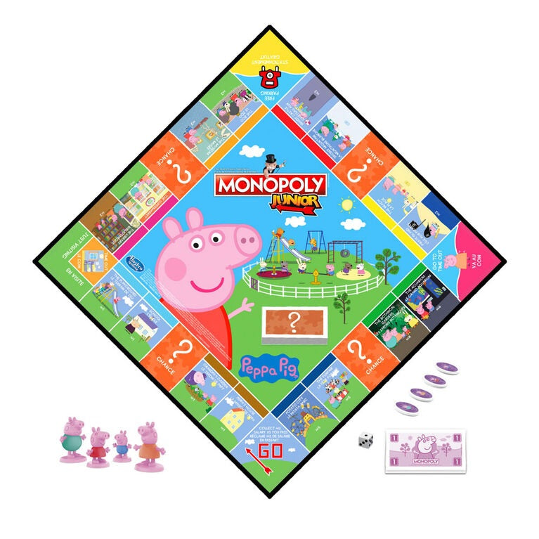 Hasbro Games Junior Peppa Pig Edition – French