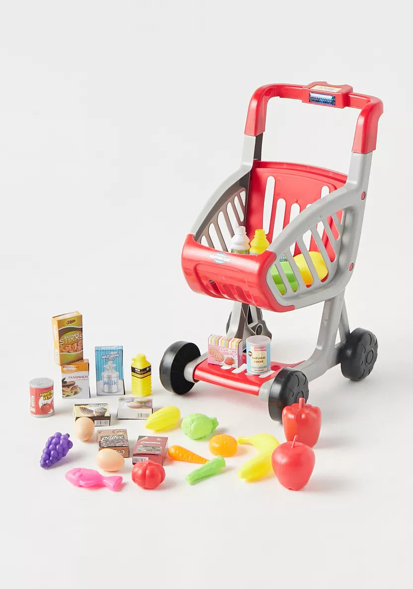 Toys Shopping Cart Playset