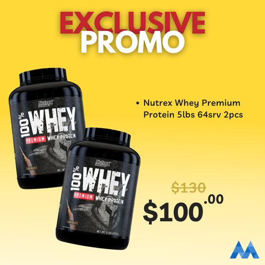 Nutrex Whey Premium Protein 2pcs