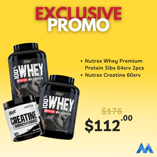 Nutrex Whey Premium Protein 2pcs + Nutrex Creatine