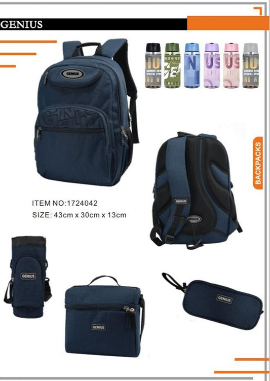 Backpack 43cm 5pcs Set