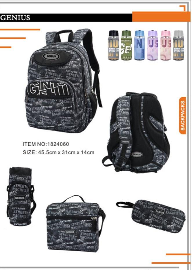 Backpack 45.5cm 5pcs Set