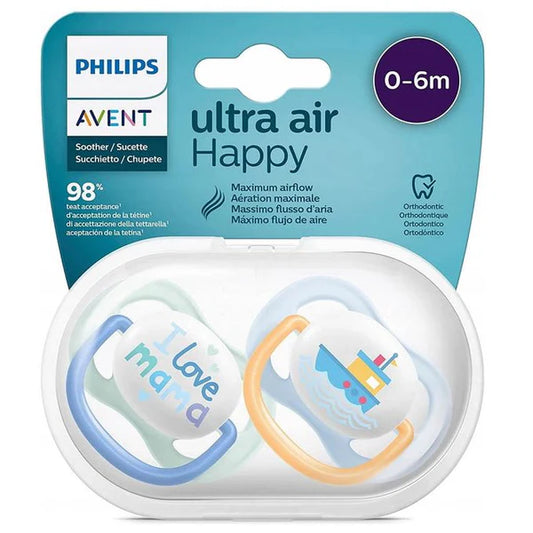 Avent Air-Leak Lightweight Pacifier 0-6m