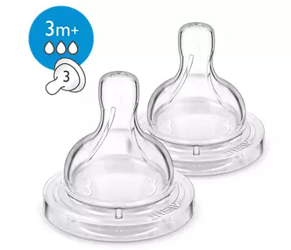 Avent Anti-colic teat Medium Flow 3 holes 3m+