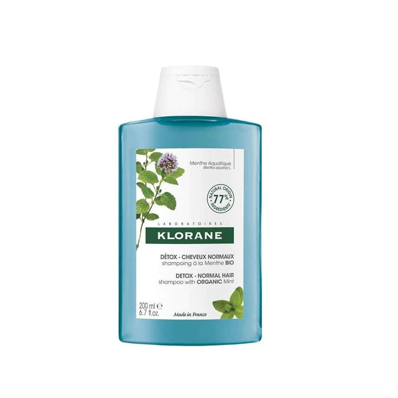 KLORANE Detox Shampoo with Aquatic Mint 200ml