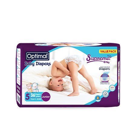 Optimal Baby Diapers Junior Value Pack 11-25 kg