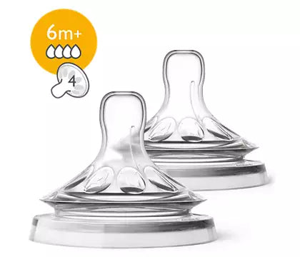 Avent Natural teat Fast Flow 3 holes 6m+