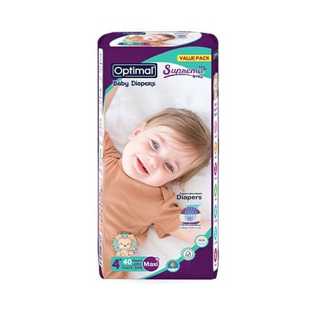 Optimal Baby Diapers Value Pack Maxi Plus(9-20kg)