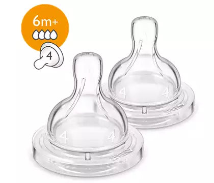 Avent Anti-colic teat Fast Flow 4 holes 6m+