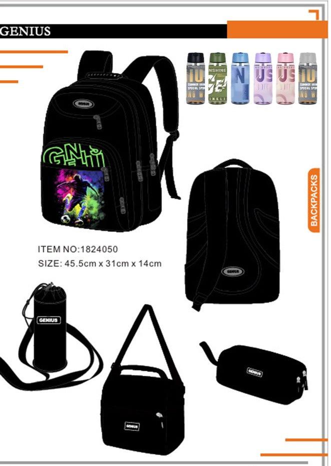 Backpack 45.5cm 5pcs Set