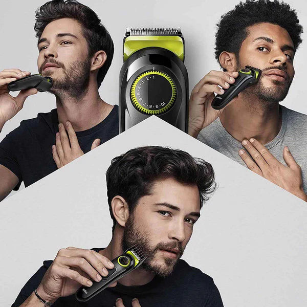 BRAUN Beard Trimmer 3 Face & Hair With Precision Dial