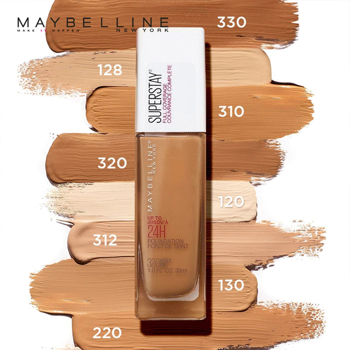 Maybelline New York Super Stay Active Wear 30h Foundation