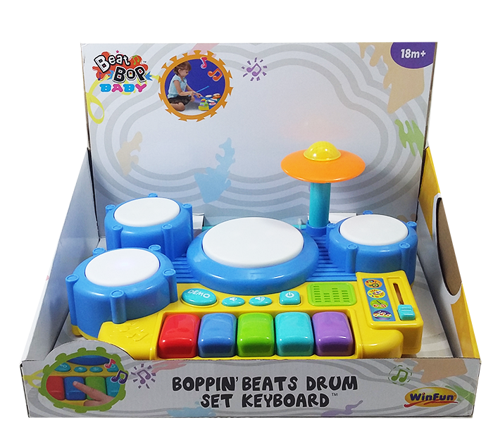 Winfun Boppin' Beats Drum Set Keyboard