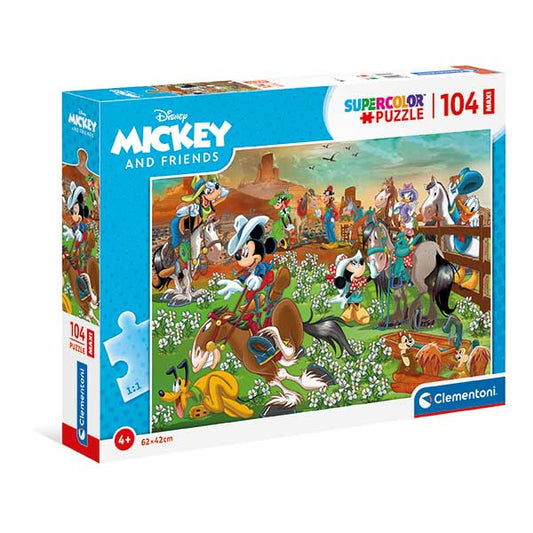 Clementoni Puzzle Maxi Mickey 104 pcs