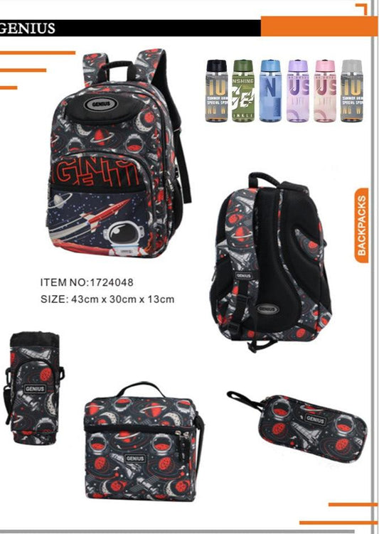 Backpack 43cm 5pcs Set